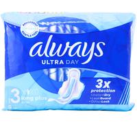 Always Ultra Sanitary Towels with Wings Size 3 Long Plus 9 Pads