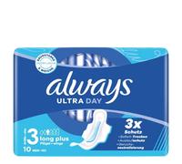 Always Ultra Day Long Plus Size 3 Sanitary Pads With Wings - 10 pcs