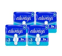 Always Ultra Day & Night Sanitary Towels With Wings Size 3 9 Pads 9 Pad