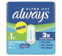 Always Ultra Day Sanitary Towels Normal (Size 1), Pack of 13