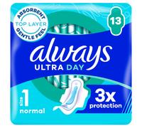 Always Ultra Day Sanitary Towels With Wings Normal Size 1 13 Pads
