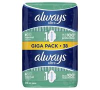 always Ultra Normal Bandage with Wings Gigapack 38