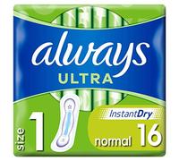 Always Ultra Normal Sanitary Towels Size 1, 16 Pads