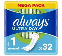 Always Ultra Sanitary Towels Normal (Size 1) X32 Pads, Super Absorbent and Ultra Thin, for Menstrual Periods