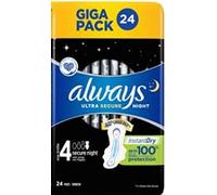 Always Ultra Secure Night Size 4 - 24 Pack