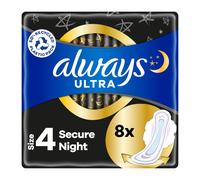 Always Ultra Secure Night x 8 (Size 4)