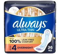 Always Ultra Thin Overnight Pads 36ct