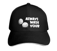 Always Wash Your Balls Golf Golfing Icon Golf Wear Military Man Female Men's Healthy Elegant Travel Young Surprise Quiet Marriage Meet