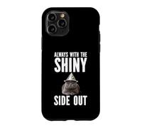 Always With The Shiny Side Out Cat Tin Foil Hat Conspiracy Case for iPhone 11 Pro