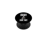 Always With The Shiny Side Out Cat Tin Foil Hat Conspiracy PopSockets Adhesive PopGrip