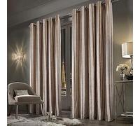 always4u Crushed Velvet Curtains Blackout 90 Inch Drop Luxury Curtains For Bedroom Soft Thermal Fully Lined Window Drapes Living Room 1 Pair Champagne 90 * 90 Inches