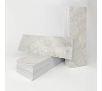 Alwayspon 27PcsX4inchX12inch Marble Effect Vinyl Wall Tile Transfers Sticker, Peel and Stick Self-Adhesive Splashback, Foaming Sticky Back Stick On Tile Decals Sticker for Kitchen Bathroom Wall