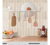Alwayspon 30.5×30.5cm×10Pcs Cream 3D Vinyl Backsplash Tiles, Self-Adhesive Peel and Stick Wall Tile Stickers Stick on Subway Tiles for Kitchen Bathroom Wall
