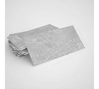 Alwayspon 32PcsX4inchX8inch Grey Marble Effect Vinyl Wall Tile Transfers Sticker, Peel and Stick Self-Adhesive Splashback, Foaming Sticky Back Stick On Tile Decals Sticker for Kitchen Bathroom Wall