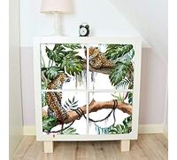 Alwayspon Furniture Sticker/Decals 33cmX33cmX4PCS For IKEA KE Expedit Kallax Shelving Unit Bookcase Storage Home Furniture Decor DIY PEEL & STICK Sticker