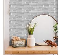 Alwayspon Multi-functional Sticker for Wall Tile Sticker, Bathroom Kitchen Fridge Freezer Vinyl Sticker, Furniture Stairs Door Table Peel and Stick Backsplash Staircase DIY Home Decoration Sticker