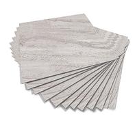 Alwayspon Peel & Stick Floor Tiles, Vinyl Sticky Back Sticker, Non-Slip Marble Effect, 20cmX20cmX12Pcs