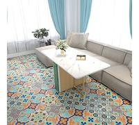 Alwayspon Thicken Vinyl Floor Wall Sticker, Non-slip Sticky Back Decals for Kitchen Bathroom, Self-adhesive Peel and Stick PVC Tile Transfer DIY, 20cmX20cmX20Pcs