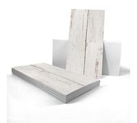 Alwayspon Vinyl Floor Wall Tile Sticker, Non-slip Sticky Back Tile Decals for Kitchen Bathroom Self-adhesive Peel and Stick PVC Floor Sticker DIY, Vintage Lace Wood, 30cmX15cm X24Pcs Set