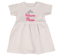 Alwaystrusted Personalised Gift White Bodysuit Dress Pink Princess Girl AT-TF27-06-M
