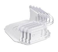 Alwenid Bed Sheet Holders for Corners, Heavy Duty Fitted Bedsheet Fasteners with Straps for Most Size Mattress, Keep Sheets Firm and Tight, Lock Sheet Holders Set of 4, Easy Installation(Clear)