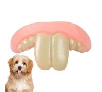 ALWIDA Dog Fake Teeth - Creative Humorous Tear Resistant Dog Fake Braces | Dentures For Dogs | Unique Anti Bite Dog Teeth Braces For Christmas, Parties And Festivals