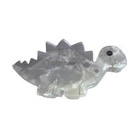ALWIDA Nonslip Dinosaurs Hair Clamps - Fashion Cute Plate Dinosaurs Hair Clip,Nonslip Acrylic Headdress Styling Tools, Strong Hold Hair Accessories For Everyday Use