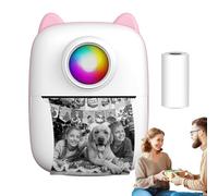 Alwida Portable Photo Printer, Color Photo Printer, Wireless Mobile Printer, Instant Thermal Printers, Support Word, PDF, PPT and Xlsx, Printer for Photos, Notes and Memos