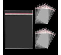 Alwodici 100 Pcs Resealable Plastic Bags 10x15cm Sealed Bag Thick Durable Transparent Self Sealing Bag Moisture Storage Bags Suitable For Food Storage Medicine Cosmetics Jewelry Small Parts Storage