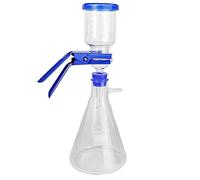 ALWSCI Laboratory Vacuum Filtration Distillation Apparatus,1000ML Borosilicate Glass Filter Flask Set Graduated Lab Suction Apparatus for Filtering Assembly Filter Kit