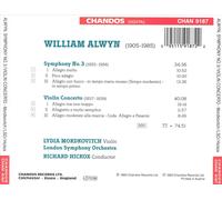 ALWYN: SYMPHONY NO. 3; VIOLIN CONCERTO NEW CD