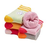Alxad Kids Merino Wool Thermal Socks for Toddlers Boys Girls Winter Socks Thick Warm Heavy Cosy Crew Boot Skiing Animal Socks 5 Pairs