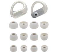 ALXCD Ear Tips Compatible with JBL Endurance Peak 3 Peak ii Peak, 6 Pairs S/M/L Sizes Replacement Soft Silicone Earbuds Tips Eartips, Compatible with BL Endurance Peak 3 6 Pairs Gray