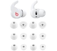 ALXCD Eartips Compatible with Beats Fit Pro, S/M/L 3 Sizes 6 Pairs Soft Silicon Earbuds Tips Replacement Ear Tips, Compatible with Beats Fit Pro 6 Pairs White