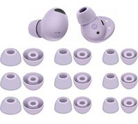 ALXCD Eartips Compatible with Galaxy Buds 2 Pro SM-R510 Earbuds, S/M/L 9 Pairs Soft Silicone Earbud Tips Eartips Replacement Tips, Compatible with Galaxy Buds 2 Pro SM-R510 9 Pairs Bora Purple