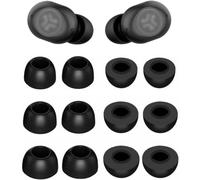 ALXCD Foam Ear Tips Compatible with Jlab JBuds Mini Earbuds, S/M/L Sizes 6 Pairs Soft Memory Foam Ear Buds Tips Replacement Eartips, Compatible with Jlab JBuds Mini 6 Pairs Black