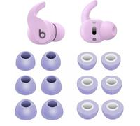 ALXCD Foam Eartips Compatible with Beat Fit Pro, S/M/L 3 Sizes 6 Pairs Soft Memory Foam Earbuds Tips Replacement Ear Tips, Compatible with Beat Fit Pro, 6 Pairs Purple