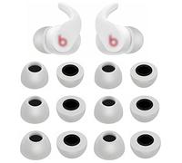 ALXCD Foam Eartips Compatible with Beats Fit Pro Earbuds, S/M/L 3 Sizes 6 Pairs Soft Memory Foam Earbuds Tips Replacement Ear Tips, Compatible with Beats Fit Pro, 6 Pairs Gray