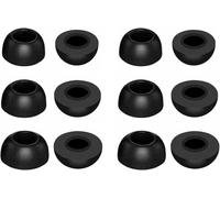 ALXCD Foam Eartips Compatible with Bose New QuietComfort Earbuds, 6 Pairs S/M/L Sizes Soft Foam Ear Tips Replacement Earbuds Tips, Compatible with Bose New QuietComfort Earbuds 2024 QC 6 Pairs Black