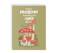 ALY LOU Funny Dad Birthday Card - Punny Father’s Day Card Witty Card for Dad, Grandad, Stepdad or Uncle | Cute, Heart-warming & Humorous, Blank Inside (Always Being a Funguy)