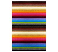 Alya Collection Washable Rugs & Runners Striped Design in Multicolour - 117M THE RUGS Multi 66cm x 200cm