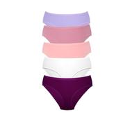 ALYA UNDERWEAR Premium Underwear, Cotton, Mid Waist, Women's Underpants, Breathable, Comfortable, Soft Brief, Flexible, Panties, Multipack (S … 3XL), Multicolor-P25, 3XL