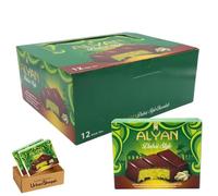 Alyan Dubai Style Chocolate Bar 100g - Pistachio & Knafeh Crunch, Creamy Milk Chocolate, Arabic-Inspired Luxury Treat, Bundle by UrbanShoppi (Full Size 12x)
