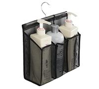 ALYER Hanging Mesh Shower Caddy,Bathroom Toiletry Organizer,Black