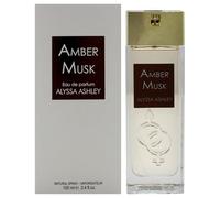 ALYSSA ASHLEY 15-34210 Fragrance Amber Musk EDP Spray 100 ml for Adults, Designed for Long-Lasting Everyday Fragrance wear, 100 ml