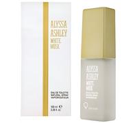 ALYSSA ASHLEY WHITE MUSK 100ML EDT SPRAY | FOR HER | NEW SEALED BOX | FREE P&P |