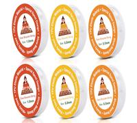 Alyvisun 6 Pcs Clear Bracelet String, (0.5mm, 0.8mm & 1mm) Elastic String For Bracelets, For DIY Bracelets, Necklace, Beading, Jewelry Making（Transparent）