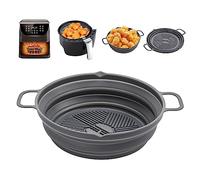 Alyvisun Air Fryer Silicone Liner, Reusable Oven Basket