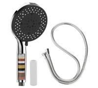 Alyvisun Filter Shower Head, 8+1 Modes, High Pressure Shower Head with Hose
