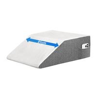 Alyvisun Leg Pillow for Knee, Hip, Back, Neck Pain Relief - 25D Foam Bed Wedge Support Designed for Post-Surgery Recovery, Sleep, Rest, Reading, Varicose Veins and Blood Circulation